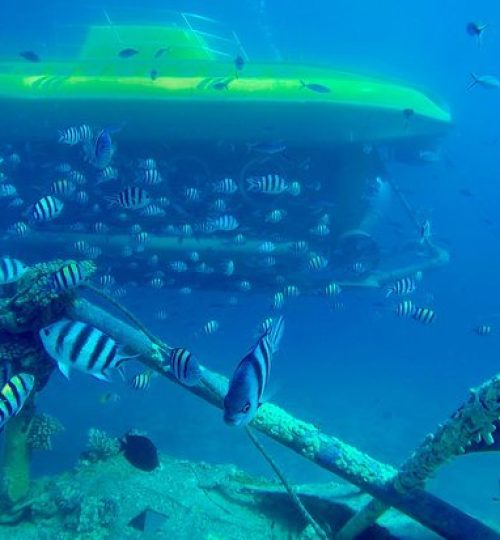 underwater